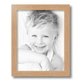 thumbnail image 2 of ArtToFrames 11x14 Inch European Beech Picture Frame, This Brown Wood Poster Frame is Great for Your Art or Photos, Comes with Regular Glass (4849), 2 of 8