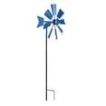 thumbnail image 4 of Molinillos de viento decorativos para césped, juguetes de viento, de escultura de viento giratorio de 360 grados para adornos de Azul DYNWAVEMX Molino de viento al aire libre, 4 of 8