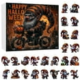 thumbnail image 1 of Halloween And Christmas Countdown Toy Can Collect 24PCS Of Merchandise Halloween Props, 1 of 8