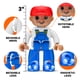 thumbnail image 2 of Playmags Juego comunitario de figuras magnéticas grandes de 15 piezas - 3 personas de juego perfecto para bloques de construcción de juguetes magnéticos - Juguetes de aprendizaje STEM para niños - Paq, 2 of 7