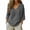 Dark Gray_#04, variant on Linen Tops for Women 2026 Summer V Neck 3/4 Sleeve Gauzy Shirt Casual Loose Gauzy Blouse Beach Boho Tee Shirt,Black M