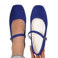 thumbnail image 3 of Womens Shoes Flats Sneakers Casual Fashion Solid Color Flats Shoes Soft Breathable Comfortable Lightweight for Walking, 3 of 8