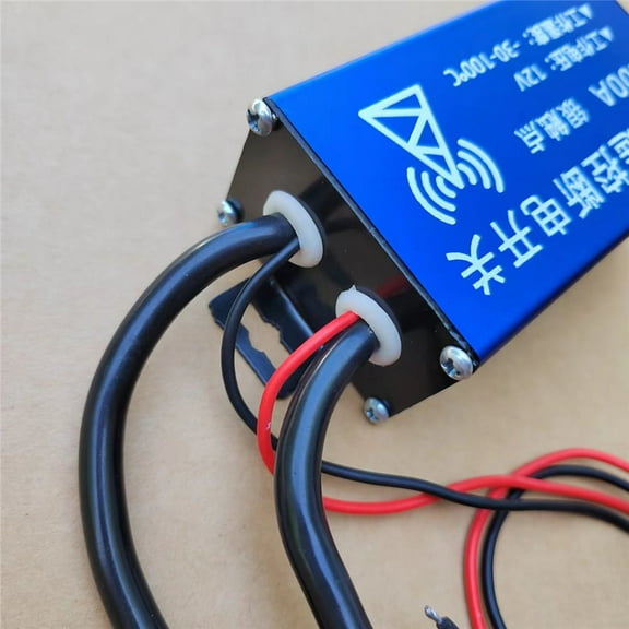 12v 200A Car Battery Disconnect Switch System Remote Control Battery Isolator