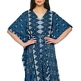 thumbnail image 4 of Moomaya Beach Kaftan Bikini Cover Up WoMen's Long Maxi Caftan Dresses For Women, 4 of 6
