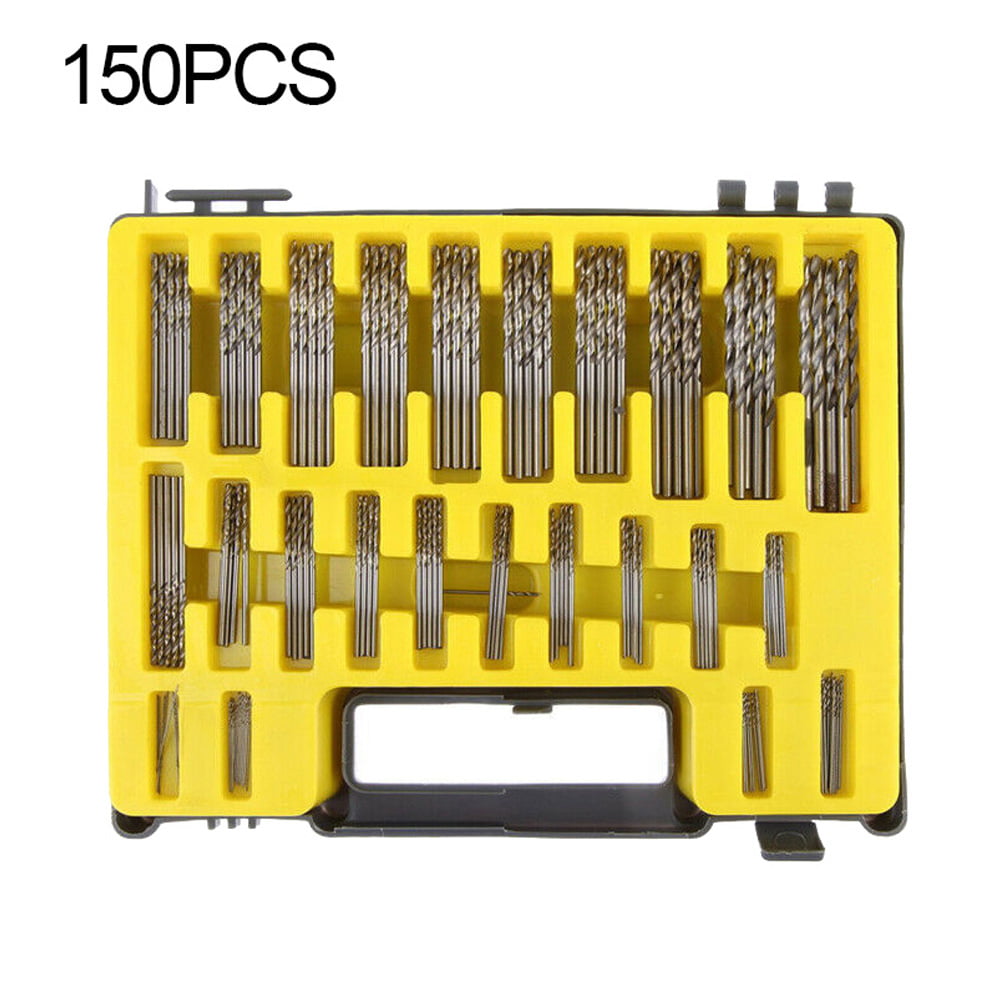 150PCS Mini Hole Opener Set High Strength HSS Drill Bit Hardware Accessory Jewelry for Accurancy Crafts 