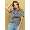 thumbnail image 2 of Little Moments, Big Memories Women's Fashion Relaxed T-Shirt Tee Heather Gray Large, 2 of 3