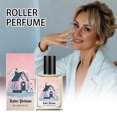 thumbnail image 1 of Elegante perfume de rodillo de larga duración para mujer, frasco portátil de 10 ml, mezcla de fragancias única, aroma que mejora la confianza para todas las ocasiones, uso diario, 1 of 8