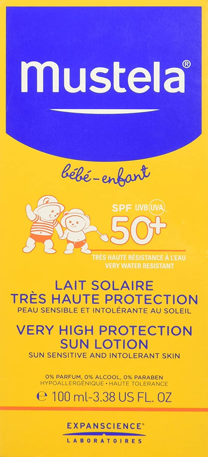 Mustela Very High Protection Sun Lotion SPF 50+  100ml