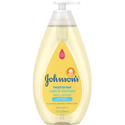 Johnson's Head-To-Toe Gentle Tear-Free Baby & Newborn Wash & Shampoo, Sulfate, Paraben- Phthalate & Dye-Free, Hypoallergenic Wash for Sensitive Skin & Hair