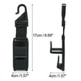 thumbnail image 2 of Jinsinto 2pcs Adjustable Car Seat Headrest Hook, Universal Strong and Durable Hanger, 2 of 5