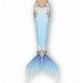 thumbnail image 2 of High Quality!Girl's Mermaid Tail with Monofin light blue light blue--- light blue, 2 of 4