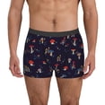 thumbnail image 4 of Wukai Mushrooms3 Print Men’s Underwear Breathable Boxer Briefs,&nbsp;Moisture Wicking & Breathable-Small, 4 of 7