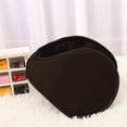 thumbnail image 2 of Ear Muff Warmers Winter Basic Polar Fleece Lint Grip Wrap Soft Unisex (Brown), 2 of 6