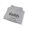 thumbnail image 4 of Daddy Dad Fathers Day Definition Hoodie, Gifts, Hooded Sweatshirt, 4 of 4