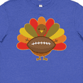 thumbnail image 4 of Inktastic Thanksgiving Day Turkey Football Fan Youth T-Shirt, 4 of 5