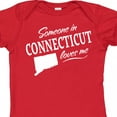 thumbnail image 4 of Inktastic Someone in Connecticut Loves Me Boys or Girls Baby Bodysuit, 4 of 5