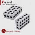 thumbnail image 2 of Bloques de precisión findmall 246 2-4-6 23 agujeros .0002 Machinist, 2 of 7