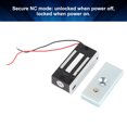 thumbnail image 4 of SHENMO DC12V 60KG Mini Electromagnetic Lock Electronic Magnetic Door Lock Power On Lock, 4 of 7