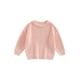 thumbnail image 1 of Txlixc Suéteres de cuello redondo para bebés pequeños, suéteres de punto sueltos de color sólido de manga larga Txlixc  Moda, 1 of 9