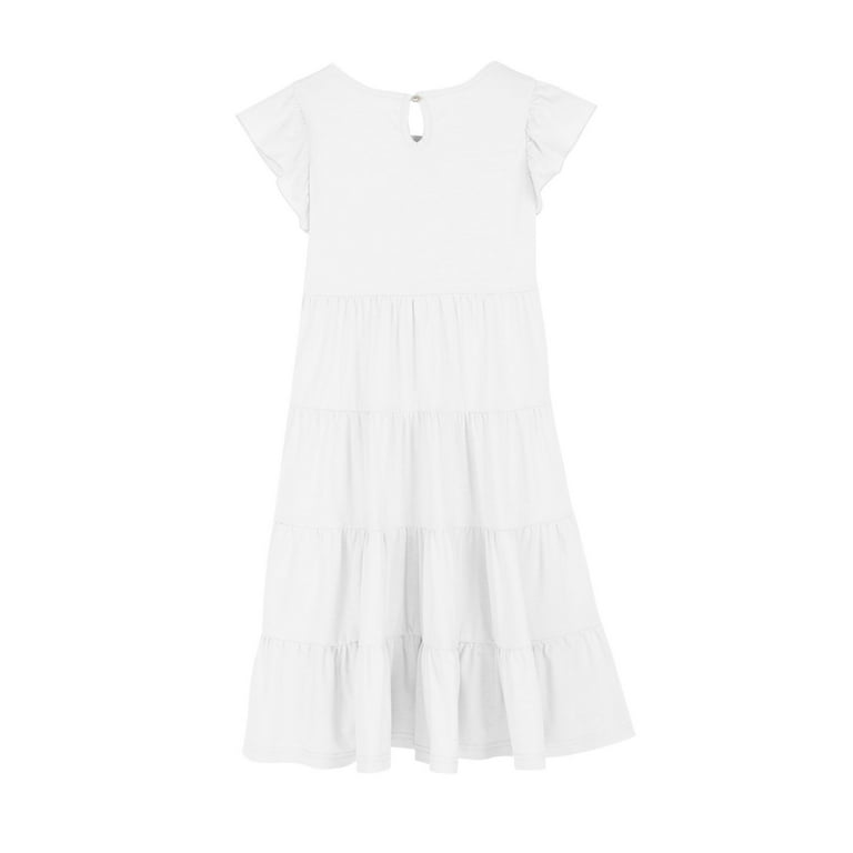 HOZADOIE white Girls Dresses Stylish Solid Color Crew Neck Long Sleeve Irregular Floral Layered Hem Waist Cinched Casual Elegant Holiday Princess Layered Dress with Pockets for 6 Months -15 Years - Walmart.com HOZADOIE white Girls Dresses Stylish Solid Color Crew Neck Long Sleeve Irregular Floral Layered Hem Waist Cinched Casual Elegant Holiday Princess Layered Dress with Pockets for 6 Months -15 Years - Walmart.com