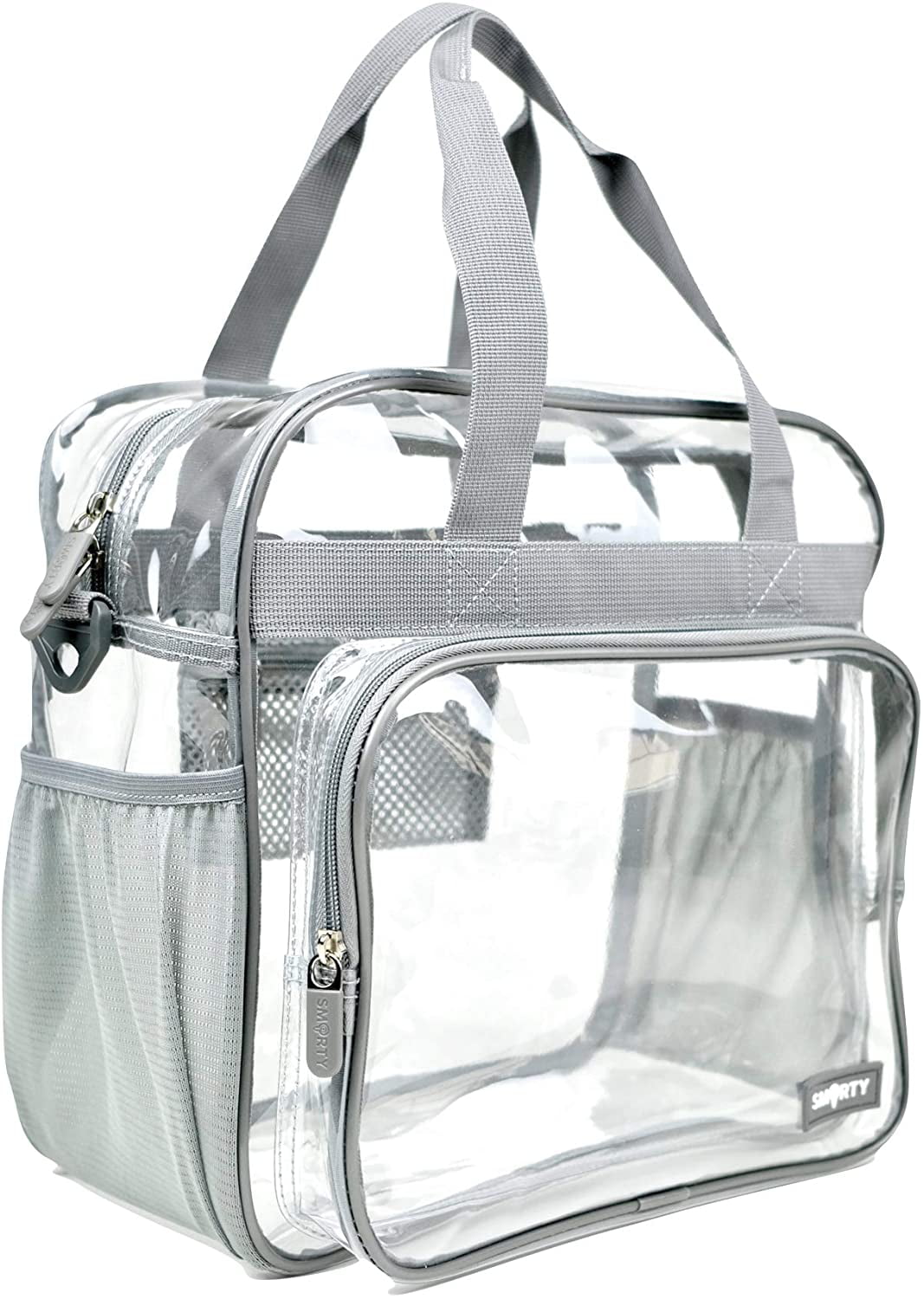 Heavy Duty Clear Backpack Transparent Durable Nylon School Work Military Bookbag