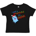 thumbnail image 3 of Inktastic I Want a Hippopotamus For Christmas Cute Stuffed Hippo Boys or Girls Baby T-Shirt, 3 of 5