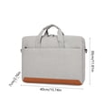 thumbnail image 3 of YingYouFu 14 Inches Laptop Bag, Messenger Shoulder Bag for Notebook Tablet, Durable Padded Computer Briefcase with Pocket for Charger Accessories Office Business Travel, 3 of 6