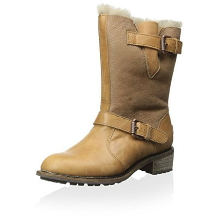Australia Luxe Collective Women's Easy Rider Mid Moto Boot, Mocha, 36 M EU/5 M US