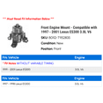 thumbnail image 2 of Front Engine Mount - Compatible with 1997 - 2001 ES300 3.0L V6 1998 1999 2000, 2 of 2