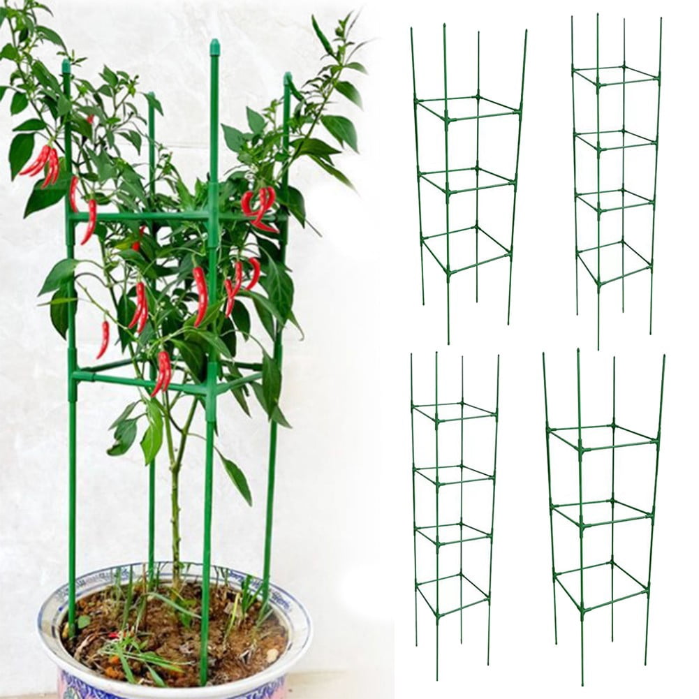 Sturdy Tomato Cages And Climbing Plant Trellises To Promote Plant Growth D