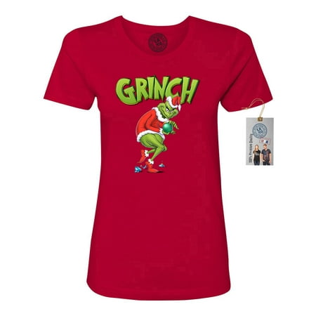 You're A Mean One Mr Grinch Christmas Womens Short Sleeve Shirt