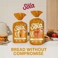 thumbnail image 3 of Sola Golden Wheat Hot Dog Buns, Non-GMO, 9 oz, 4 Count, 3 of 8