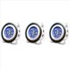thumbnail image 1 of 3X Reloj Despertador Digital, Pantalla de Fecha Y Hora, Campana Doble Muy Ruidosa para Persona con El Sueño Pesado, Alarma Doble, Luz de Fondo Azul para Adolescentes, 1 of 4