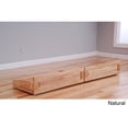 thumbnail image 5 of Porch & Den  Dent Full Size Futon Storage Drawers Antique White, 5 of 5