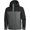 Dark Gray, variant on Pioneer Camp Men's Waterproof Rain Jacket Hooded Lightweight Hiking Shell with 4 Pockets