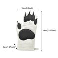 thumbnail image 2 of Worallymy Guantes para Hornear Guantes para Microondas Guantes con Aislamiento Térmico Manoplas con Aislamiento de Silicona de algodón Animal 1 Worallymy JD735811780, 2 of 7