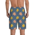 thumbnail image 4 of Lsque Cute Turtle Mens Sleep Pajama Shorts,Short Pajama Pants, Cotton Ultra-Soft Knit-3X-Large, 4 of 9