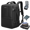 thumbnail image 1 of Mochila de viaje MOLNIA 50L ampliable para hombre y mujer negra, 1 of 6