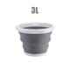 thumbnail image 1 of Soidarity Cubo plegable portátil, cubo de plástico de silicona para niños, de coches al aire libre, pesca, viaje, hogar, cubo plegable Pescar, 1 of 5
