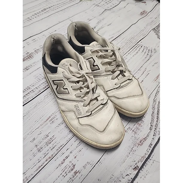 New Balance Mens 550 BB550LWT Ivory Casual Shoes Sneakers Size 11 Tennis Shoes