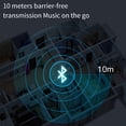 thumbnail image 5 of Bluetooth 5.0 Adapter Transmitter with LCD Display, Wireless 3-in-1 Receiver and Transmitter Dual 3.5mm Jack Connection Low Latency Mini Receiver for Car/TV/PC/Audio System, 5 of 5