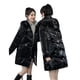 thumbnail image 2 of Chaqueta de algodón brillante no lavable, chaqueta de algodón para mujer, abrigo de invierno holgado de longitud media a larga, chaqueta de algodón, 2 of 6