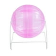thumbnail image 4 of FENGGUIQU Para Correr Hámster Rosa Con Soporte Integrado De Plástico Y Metal Para Ejercicio, 4 of 6