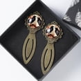 thumbnail image 4 of Crow Vintage Copper-Colored Lace Bookmarks: Stainless Steel Reading Accessories, Book Marks, and Book Accessories for Readers and Book Lovers, 4 of 5