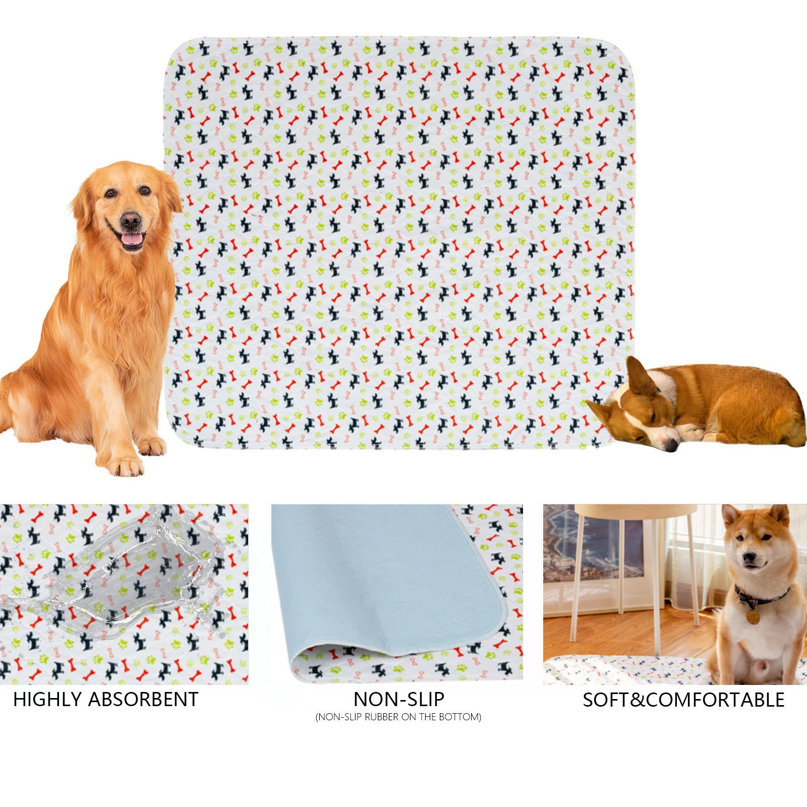 The Last Pee Pad You Get Pee Pad Leaks And Odor Proof Easys To Clean And Reuse