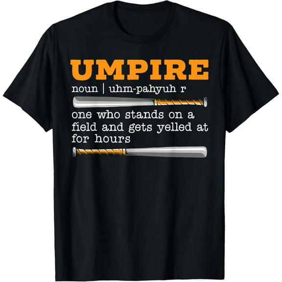 Baseball Umpire Baseball Player Baseball Team Sport T-Shirt