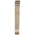 thumbnail image 2 of Ekena Millwork 3 1/2"W x 16"D x 28"H Traditional Traditional Smooth Bracket, Douglas Fir, 2 of 4