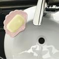 thumbnail image 5 of NICEXMAS Ceramic Shell Soap Dish with Stable Base for Bathroom Counter, and Stylish Soap Holder, 5 of 5