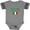 Football Heather and Smoke, variant on Inktastic So Cute Italian Boys or Girls Baby Bodysuit