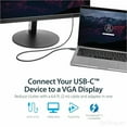 thumbnail image 2 of StarTech.com CDP2VGAMM2MB USB-C to VGA Adapter Cable - 2m (6 ft.) - 1920 x 1200, 2 of 7